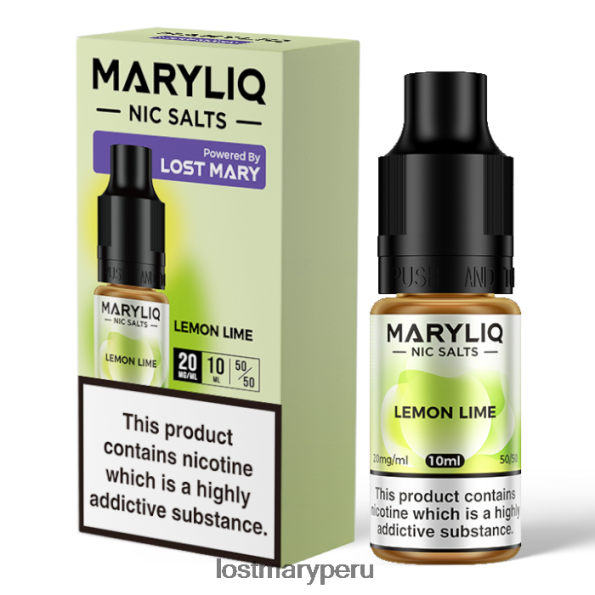 sales maryliq nic perdidas mary - 10ml limón - Lost Mary Vape Precio 86XJX0211