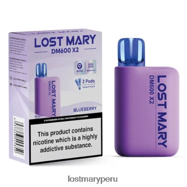 vape desechable perdido mary dm600 x2 arándano - Lost Mary Price 86XJX0189