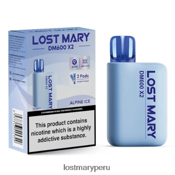 vape desechable perdido mary dm600 x2 hielo alpino - Lost Mary Vape Price 86XJX0186