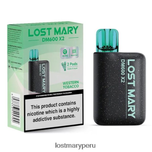 vape desechable perdido mary dm600 x2 tabaco occidental - Lost Mary Vape Precio 86XJX0201