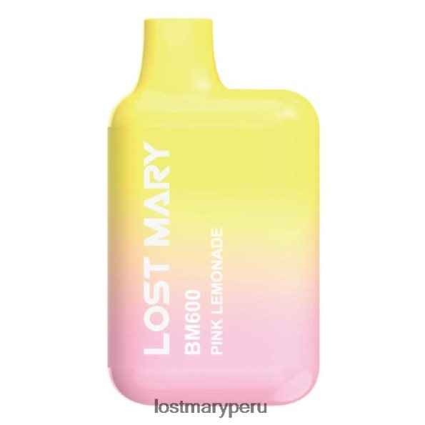 vape desechable perdido mary bm600 limonada rosa - Lost Mary Flavors 86XJX0138