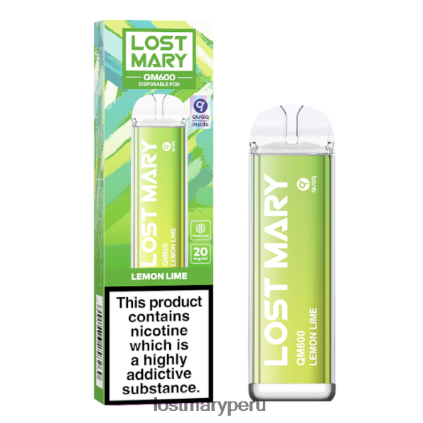 vape desechable perdido mary qm600 Lima Limon - Lost Mary Flavors 86XJX0168
