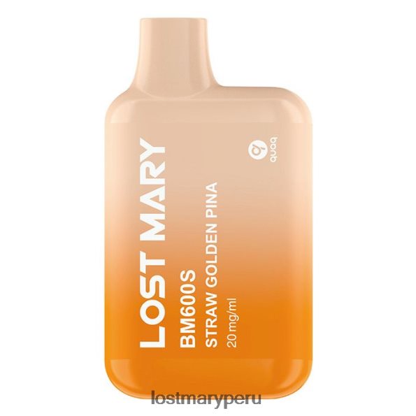 vape desechable perdido mary bm600s 20 mg piña dorada de paja - Lost Mary Online Store 86XJX0170